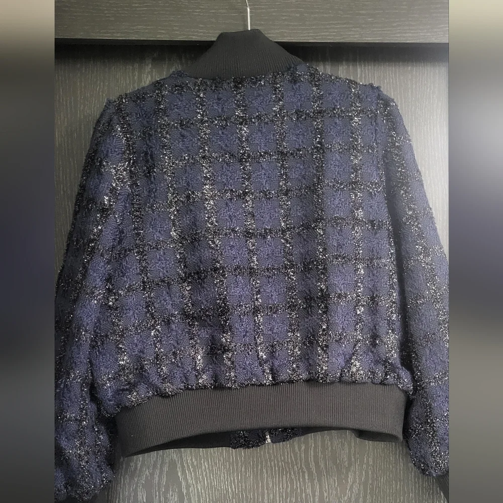 Marled elegant bomber